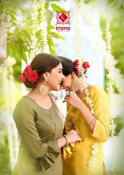 Fantasy By Kiana Designer Festive Wear Kurti With Pant Collection